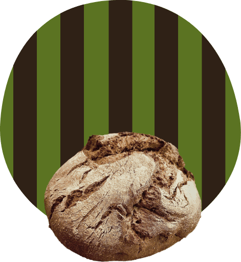 Frisch gebackenes Bauernbrot